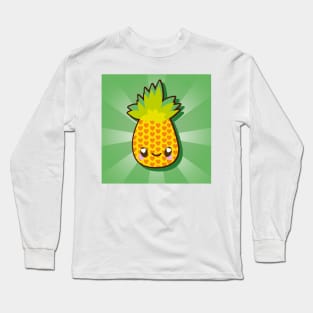 Cute Pineapple Long Sleeve T-Shirt